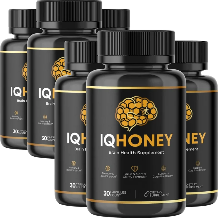 IQHoney 5 Bottles package